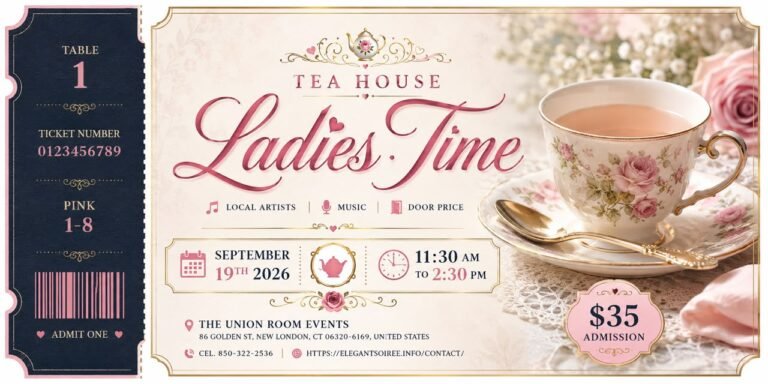 Ladies Time – An Elegant Tea House Experience